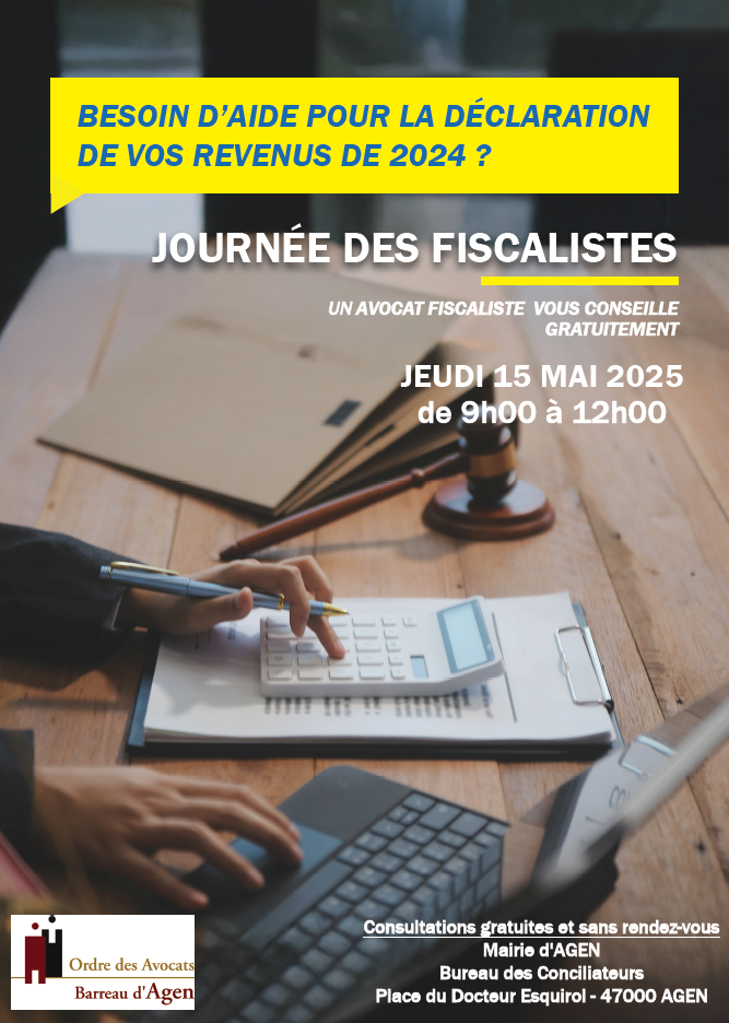 Journée des Fiscalistes 15 mai 2025