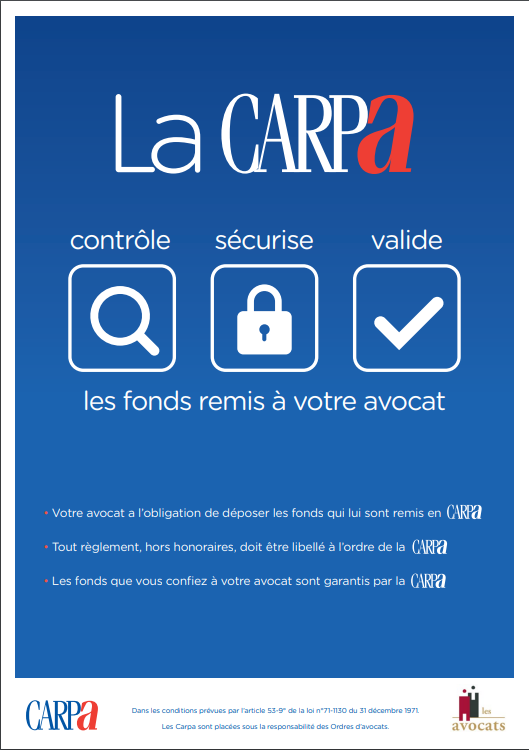 Document d'information sur la CARPA de la Cour d'Appel d'AGEN (MAJ 11.04.2024) Document d'information sur la CARPA de la Cour d'Appel d'AGEN (MAJ 11.04.2024)